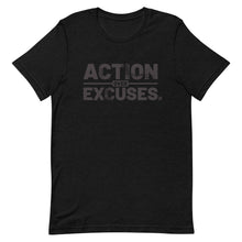 Load image into Gallery viewer, Action over Excuses Short-Sleeve Unisex T-Shirt