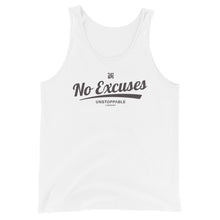 Load image into Gallery viewer, No Excuses Unisex Tank Top W/ Filling