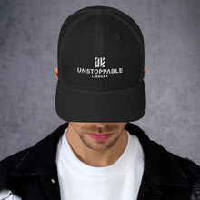 Load image into Gallery viewer, Unstoppable Library Trucker Cap
