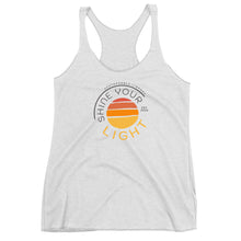 Load image into Gallery viewer, Shine Your Light Women's Racerback Tank