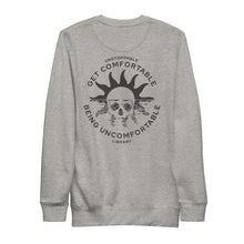 Load image into Gallery viewer, Get Comfortable Being Uncomfortable Unisex Fleece Pullover