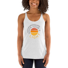 Load image into Gallery viewer, Shine Your Light Women's Racerback Tank