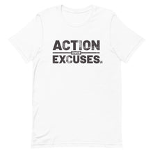 Load image into Gallery viewer, Action over Excuses Short-Sleeve Unisex T-Shirt