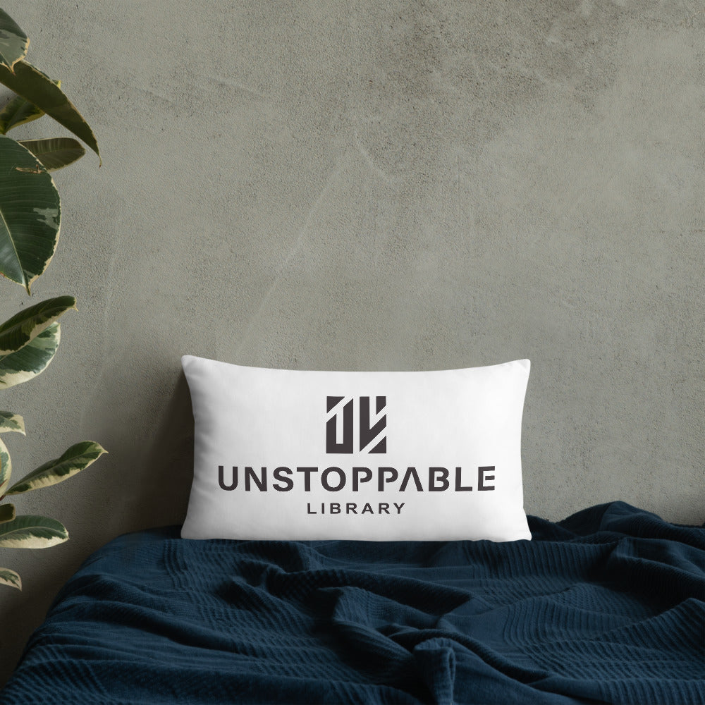 Action over Excuses Inspirational Pillow 