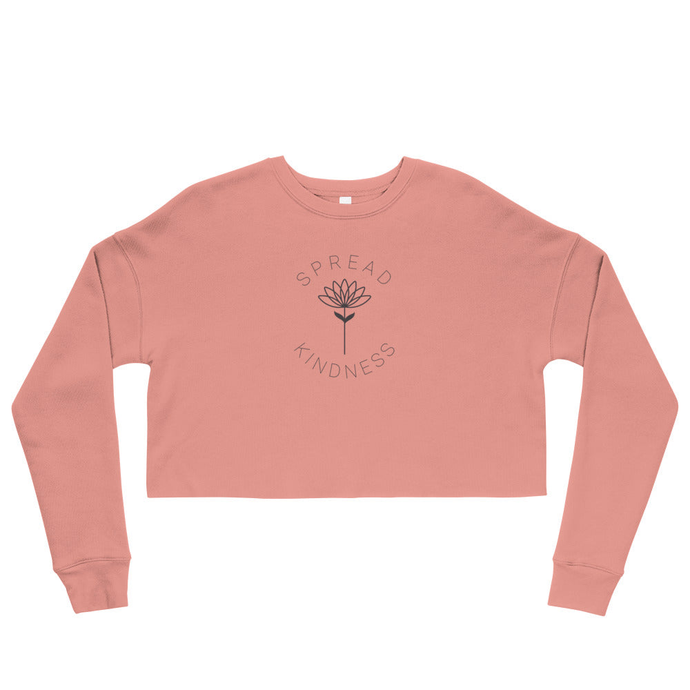 Spread Kindness Crop Sweatshirt