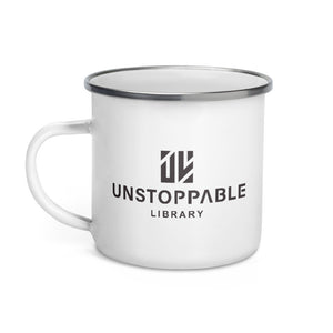 Unstoppable Library Enamel Mug