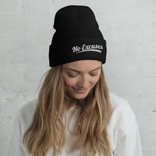 Load image into Gallery viewer, No Excuses Cuffed Beanie
