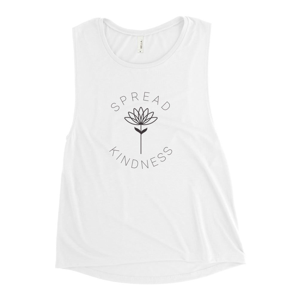 Spread Kindness Ladies’ Muscle Tank