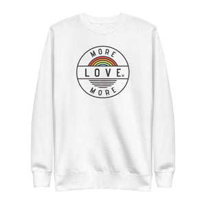 More Love, Love More Unisex Fleece Pullover
