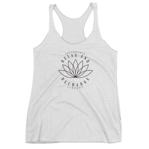 Relax And Recharge Women's Racerback Tank
