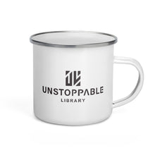 Load image into Gallery viewer, Unstoppable Library Enamel Mug
