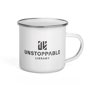 Unstoppable Library Enamel Mug