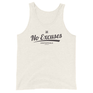 No Excuses Unisex Tank Top W/ Filling