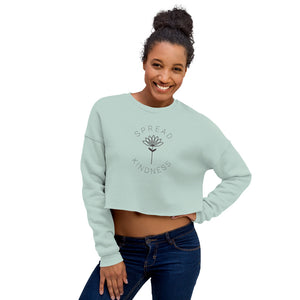 Spread Kindness Crop Sweatshirt