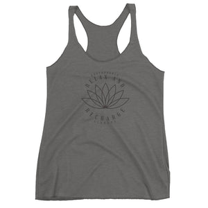 Relax And Recharge Women's Racerback Tank