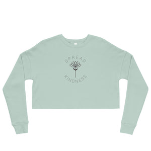 Spread Kindness Crop Sweatshirt
