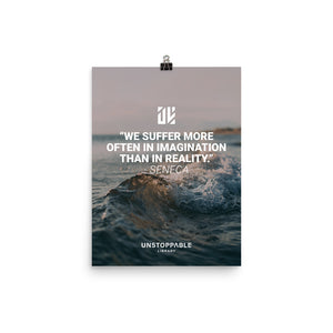 We Suffer Seneca Poster